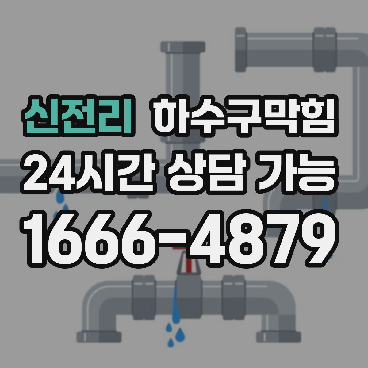 신전리 하수구막힘