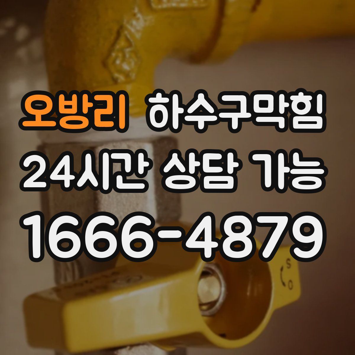 오방리 하수구막힘