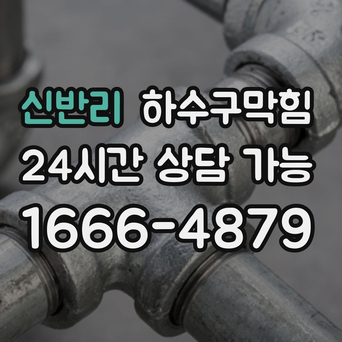 신반리 하수구막힘