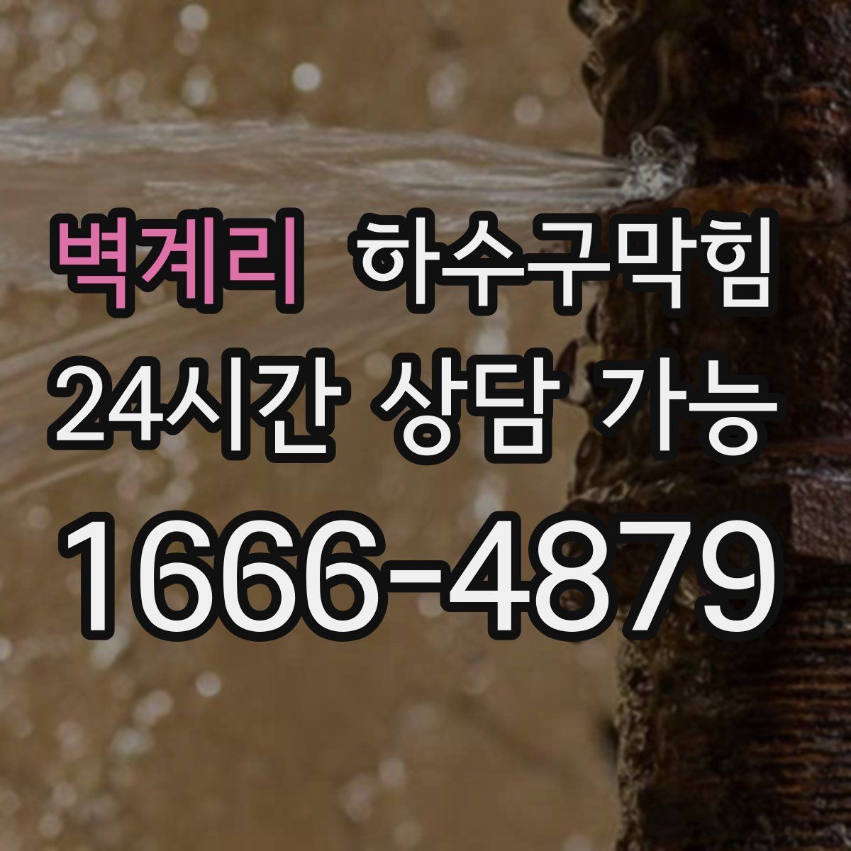 벽계리 하수구막힘