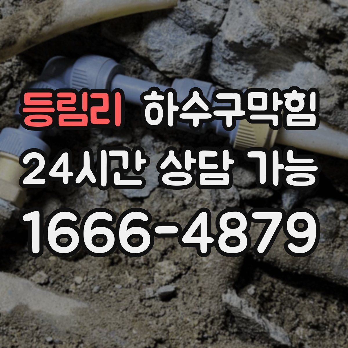 등림리 하수구막힘