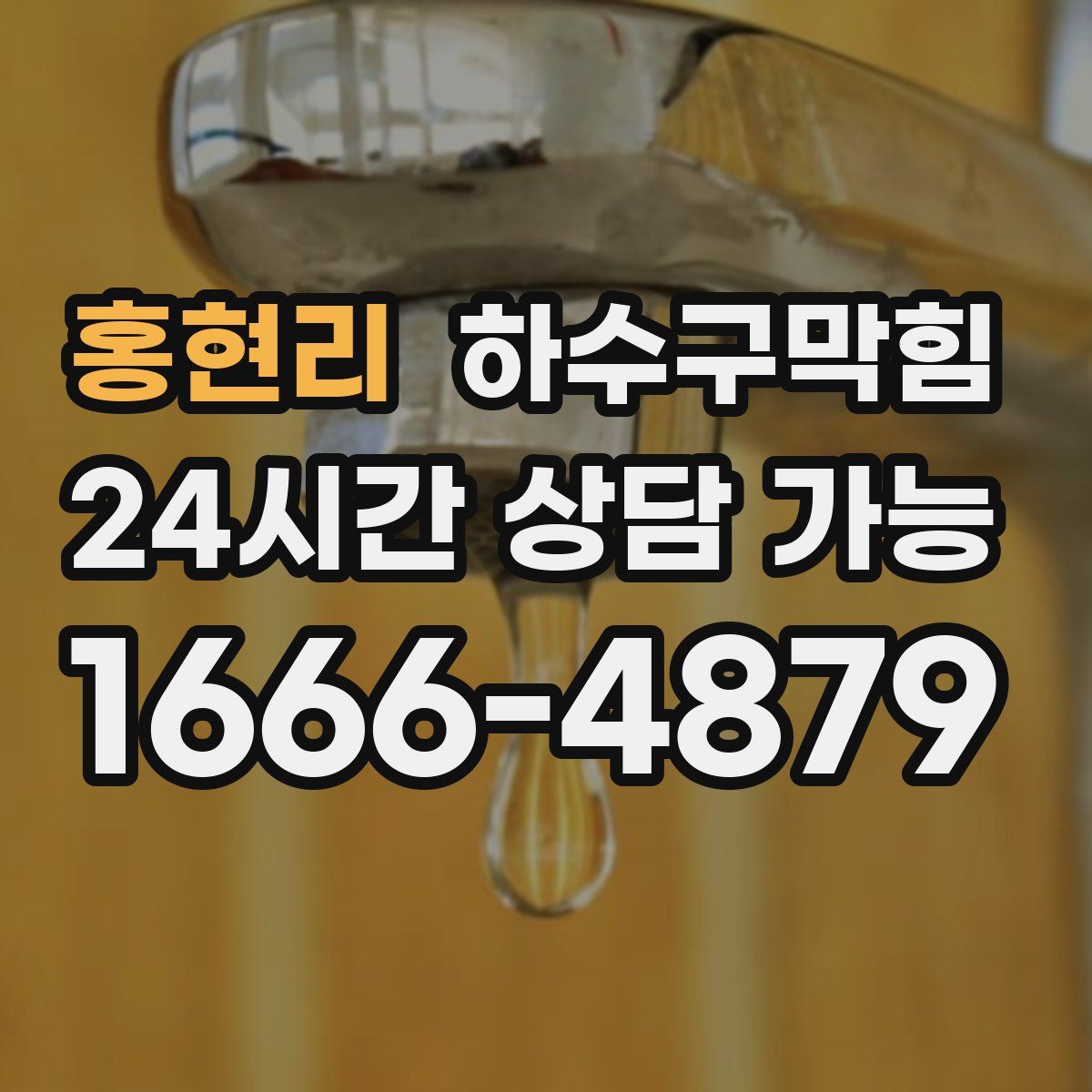 홍현리 하수구막힘