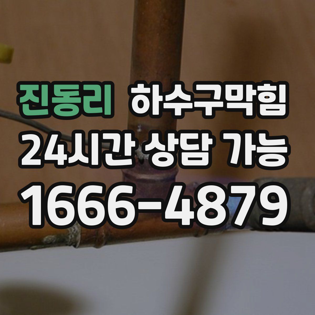 진동리 하수구막힘