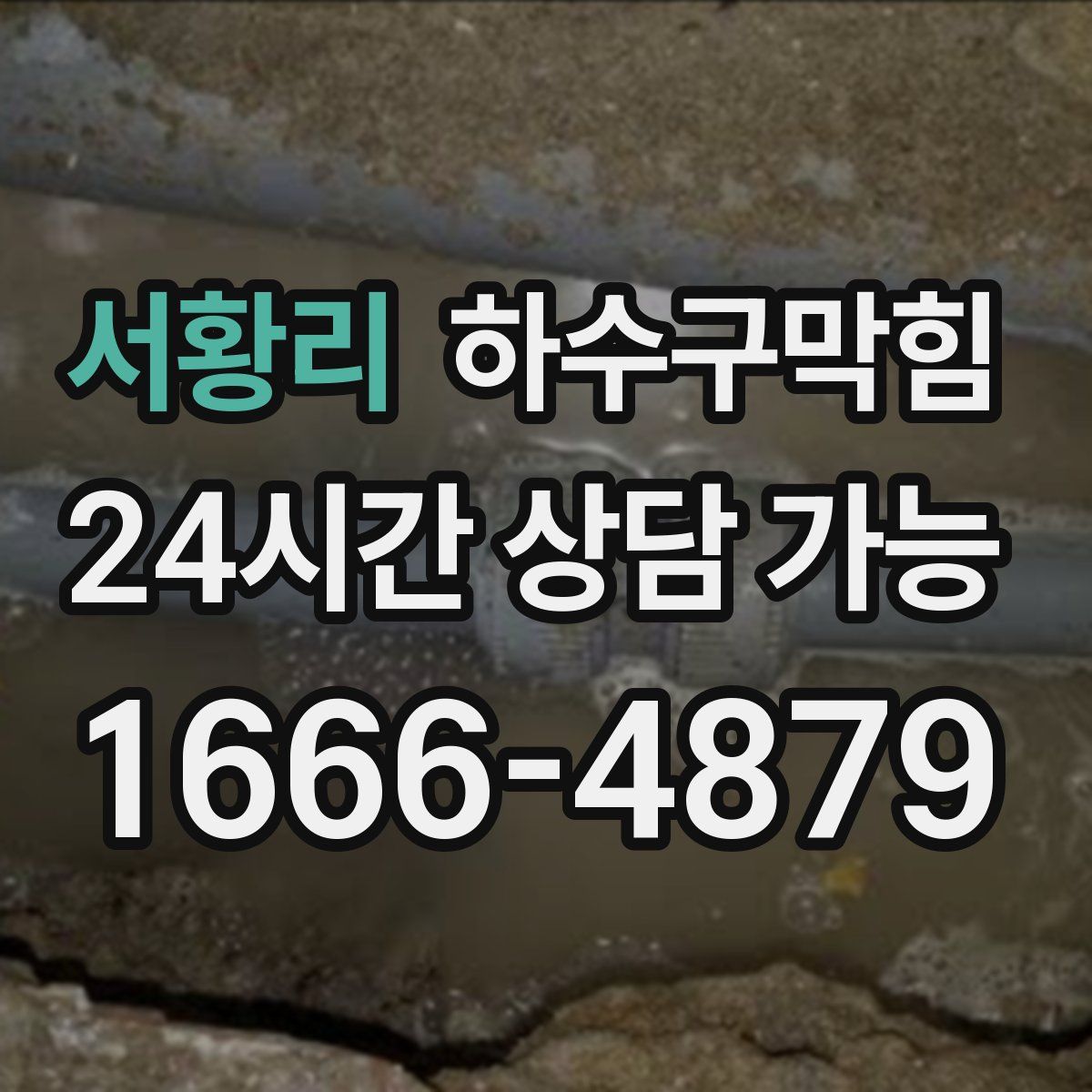 서황리 하수구막힘