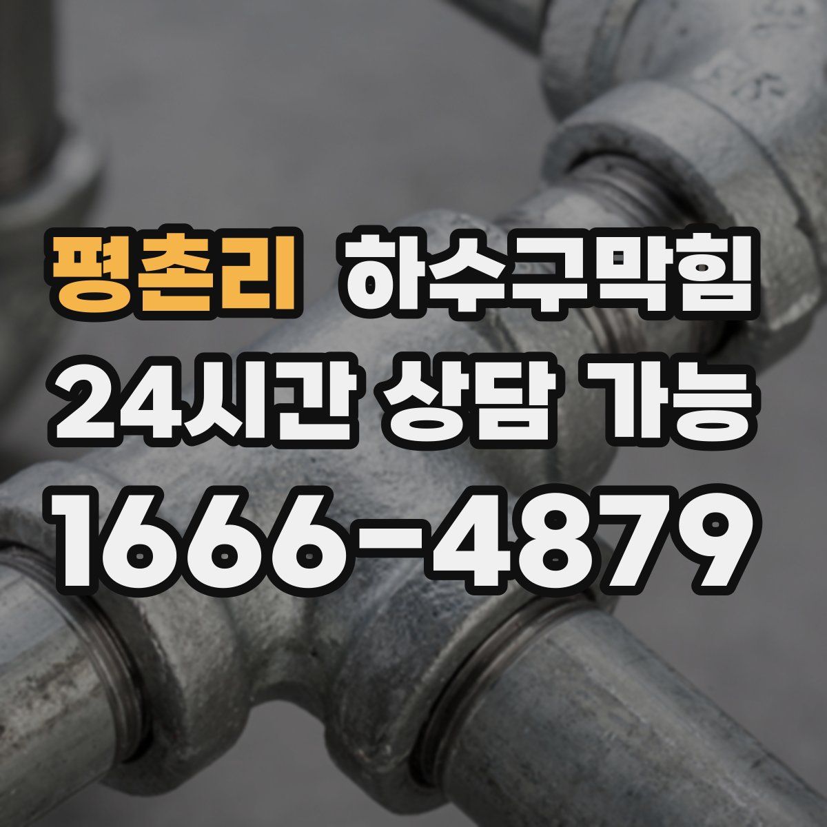 평촌리 하수구막힘