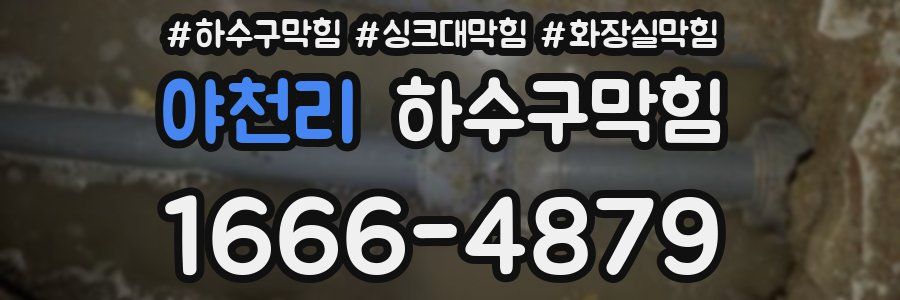 하수구막힘