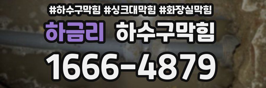 하수구막힘