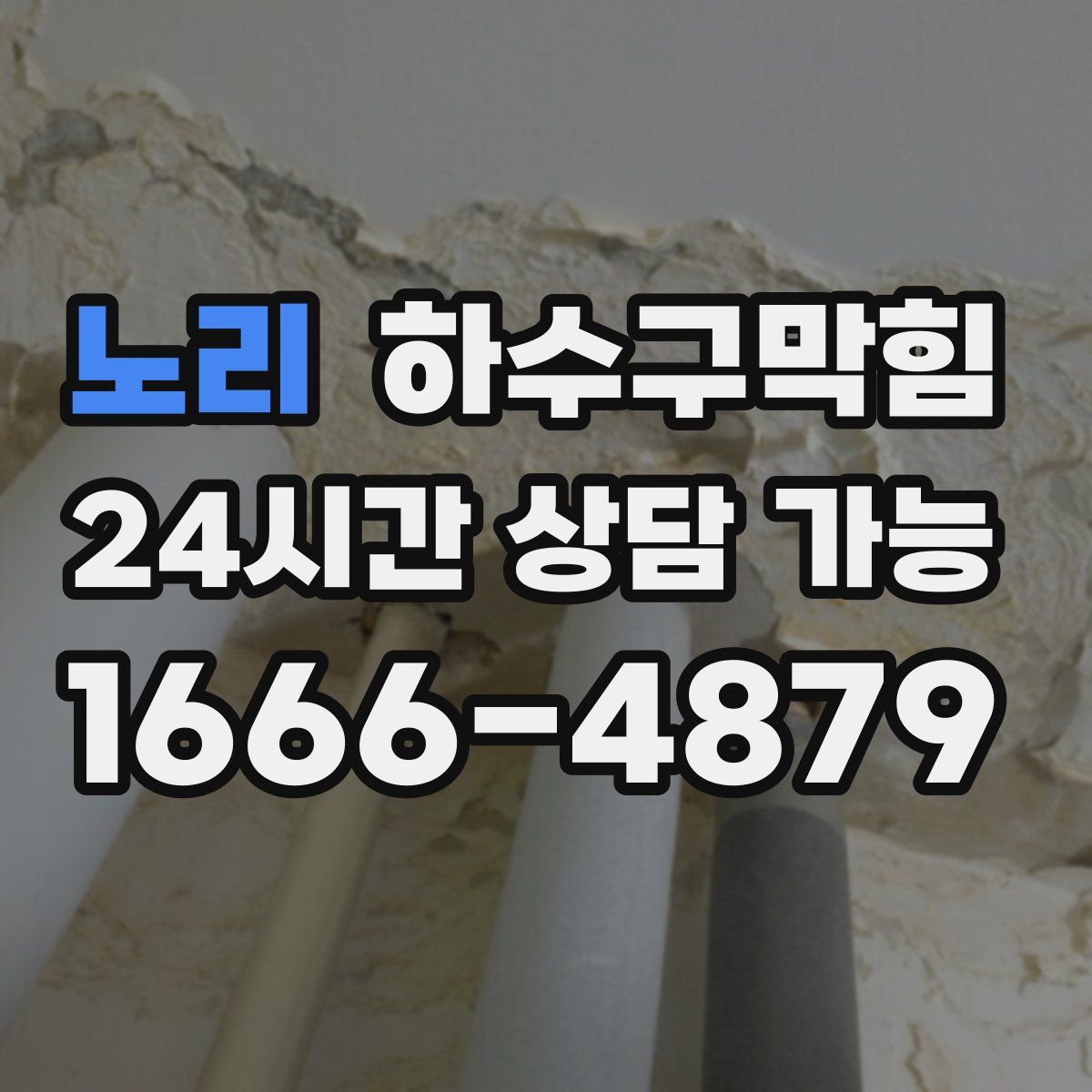 노리 하수구막힘