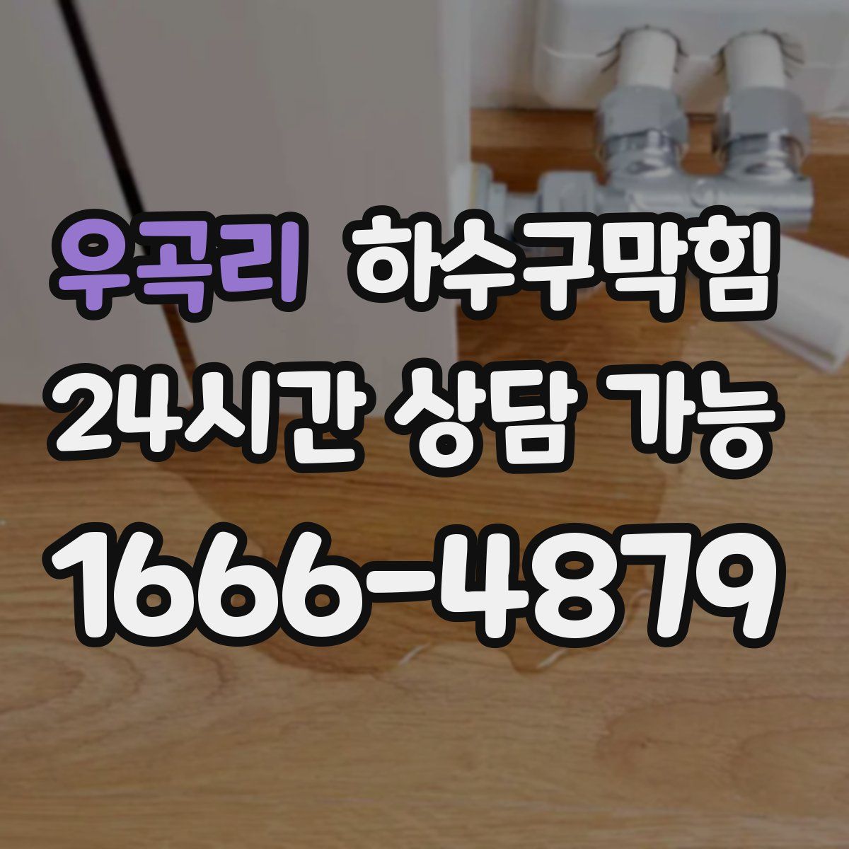 우곡리 하수구막힘