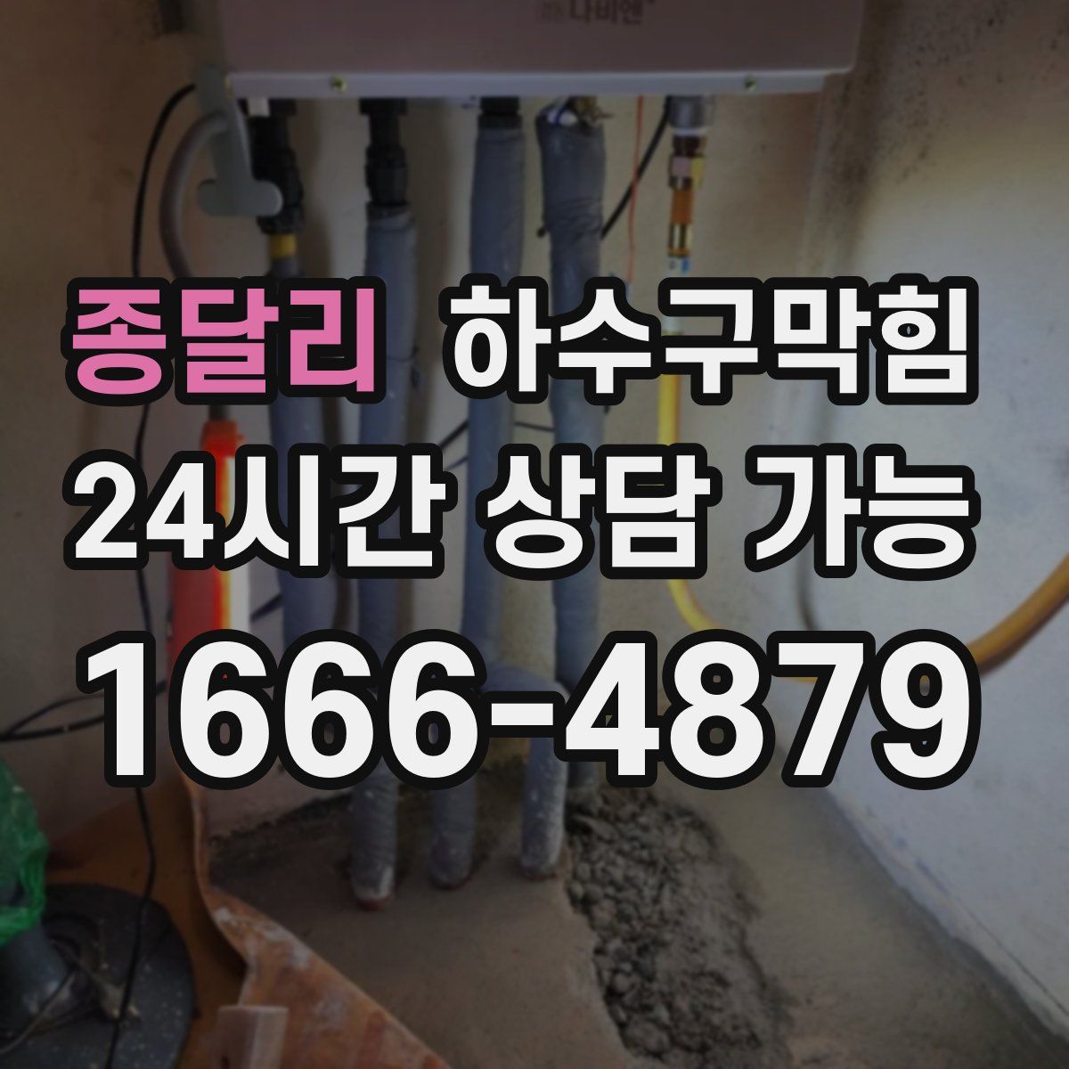 종달리 하수구막힘