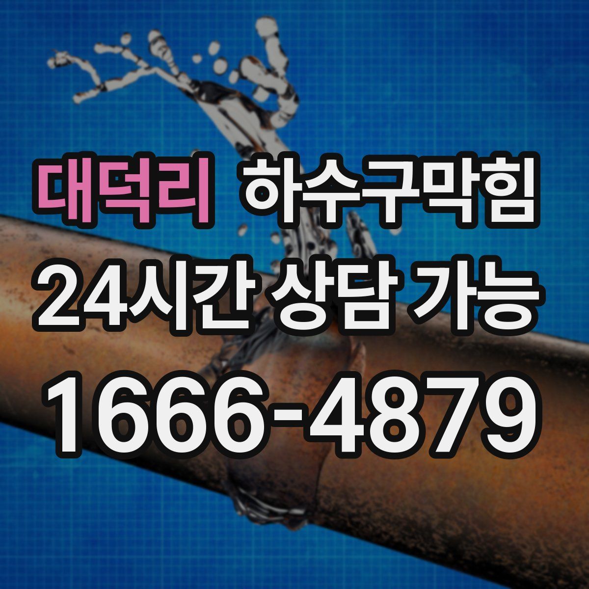 대덕리 하수구막힘