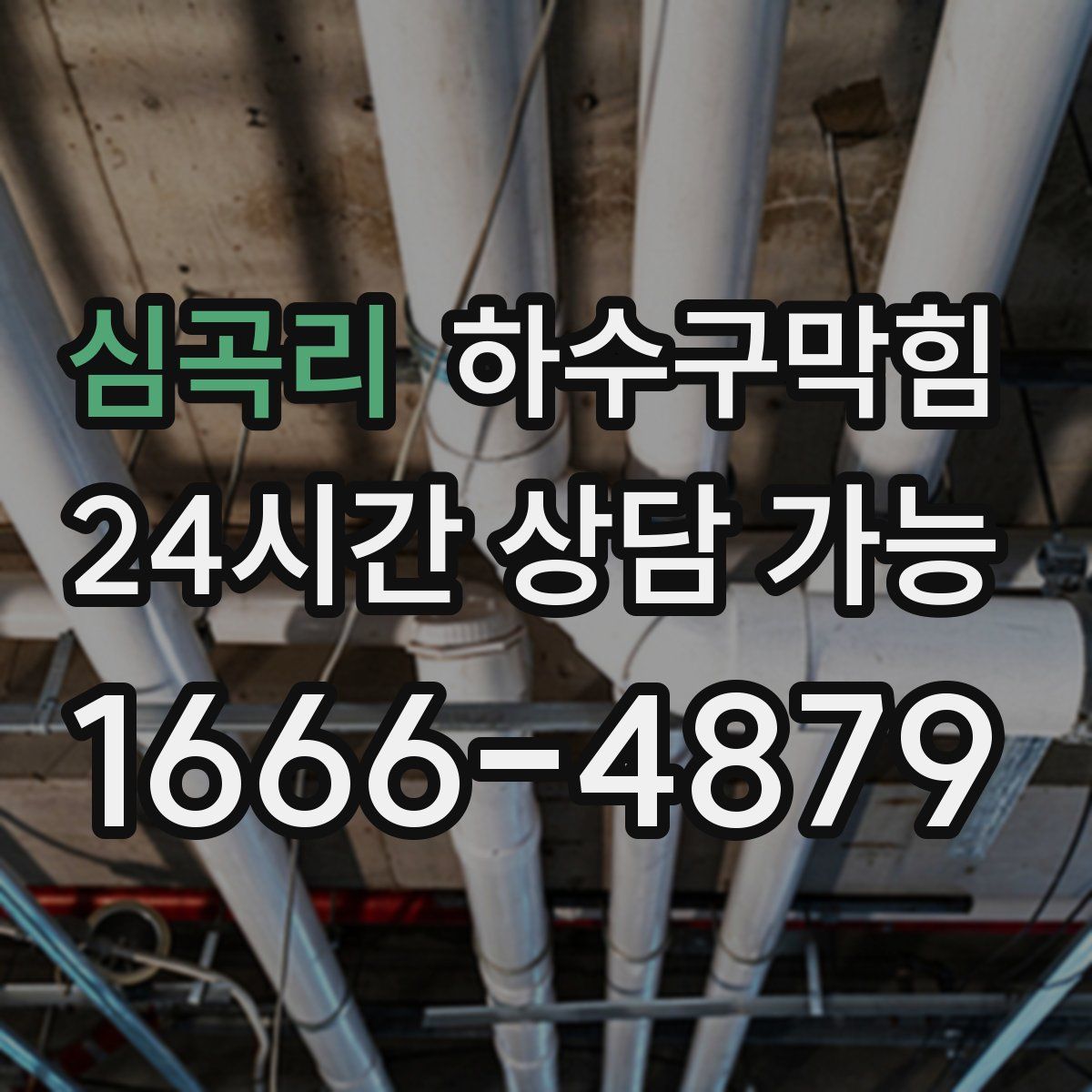 심곡리 하수구막힘