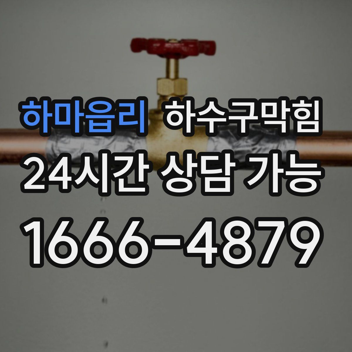 하마읍리 하수구막힘