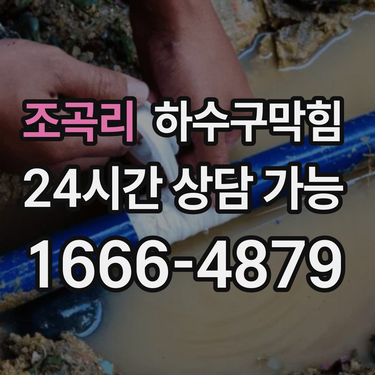 조곡리 하수구막힘