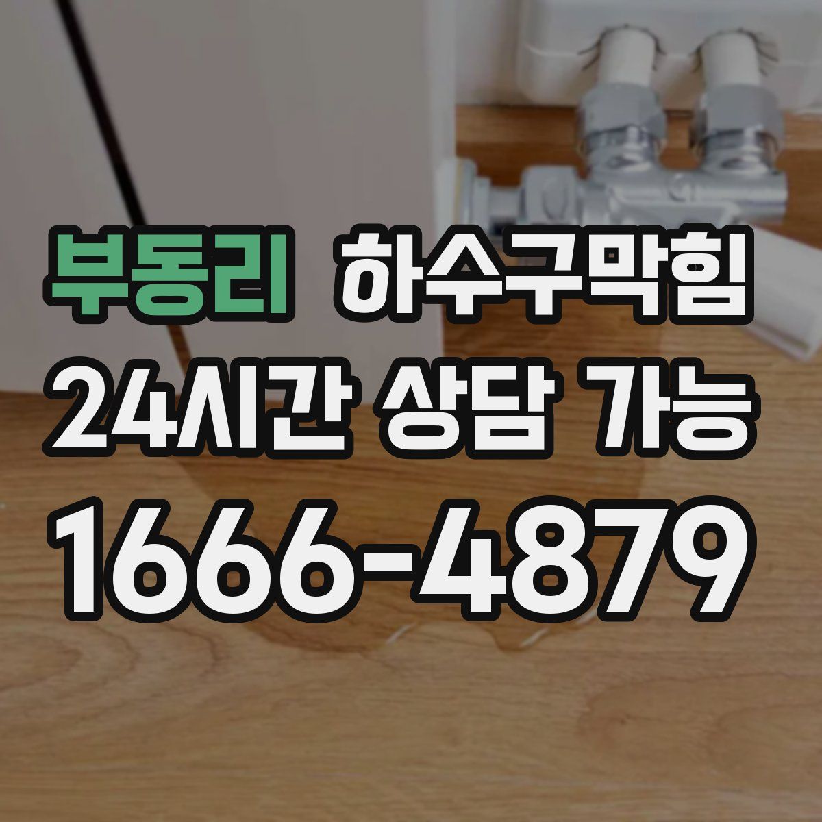 부동리 하수구막힘