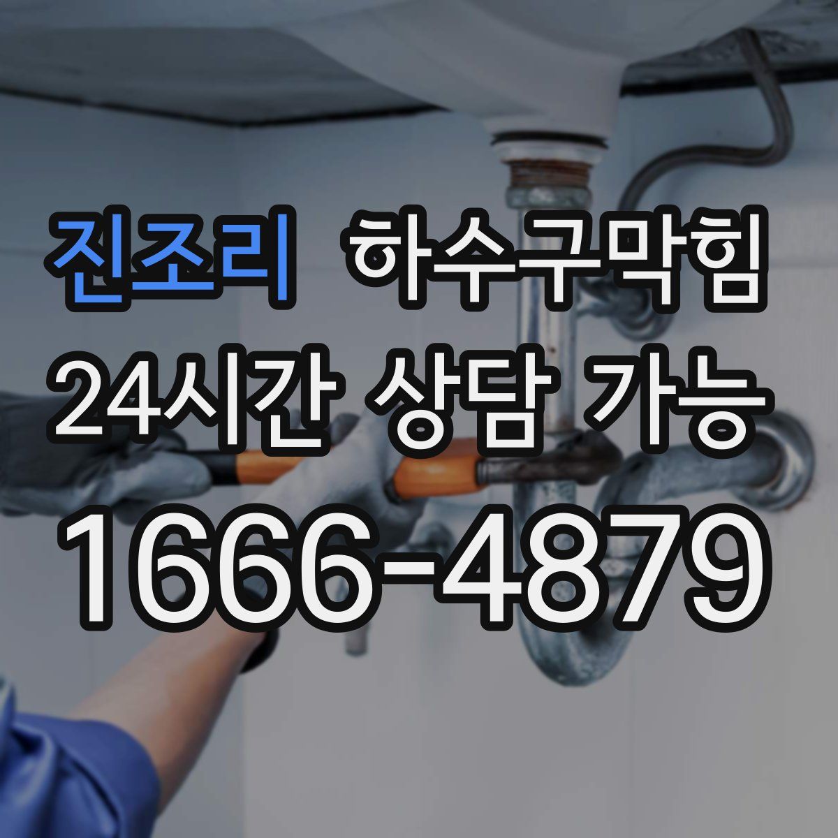 진조리 하수구막힘