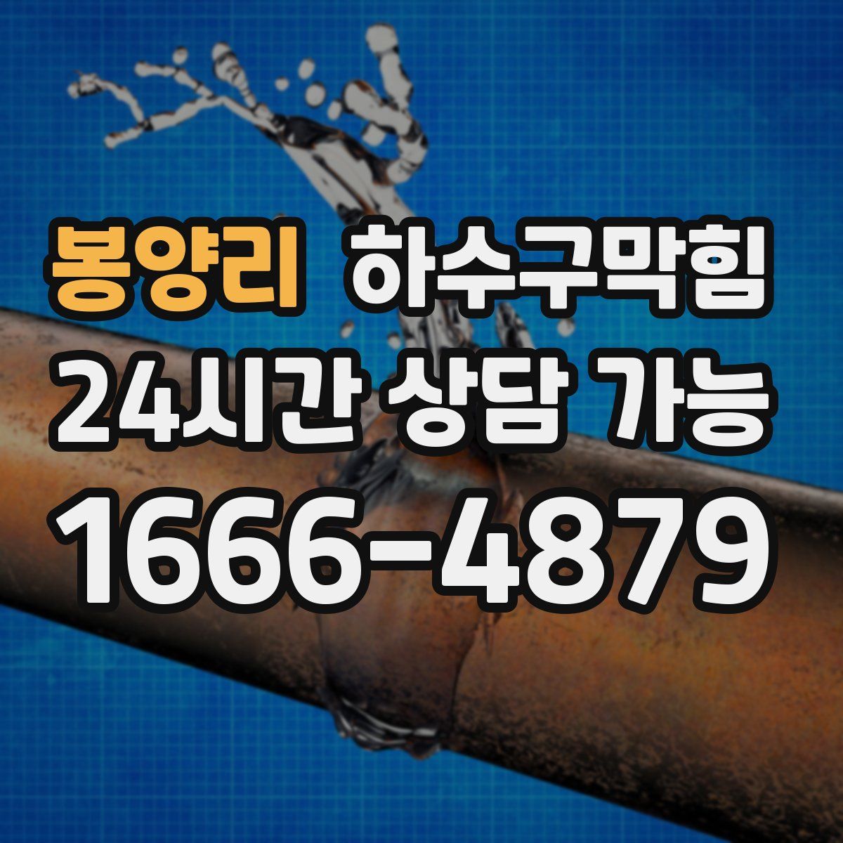 봉양리 하수구막힘