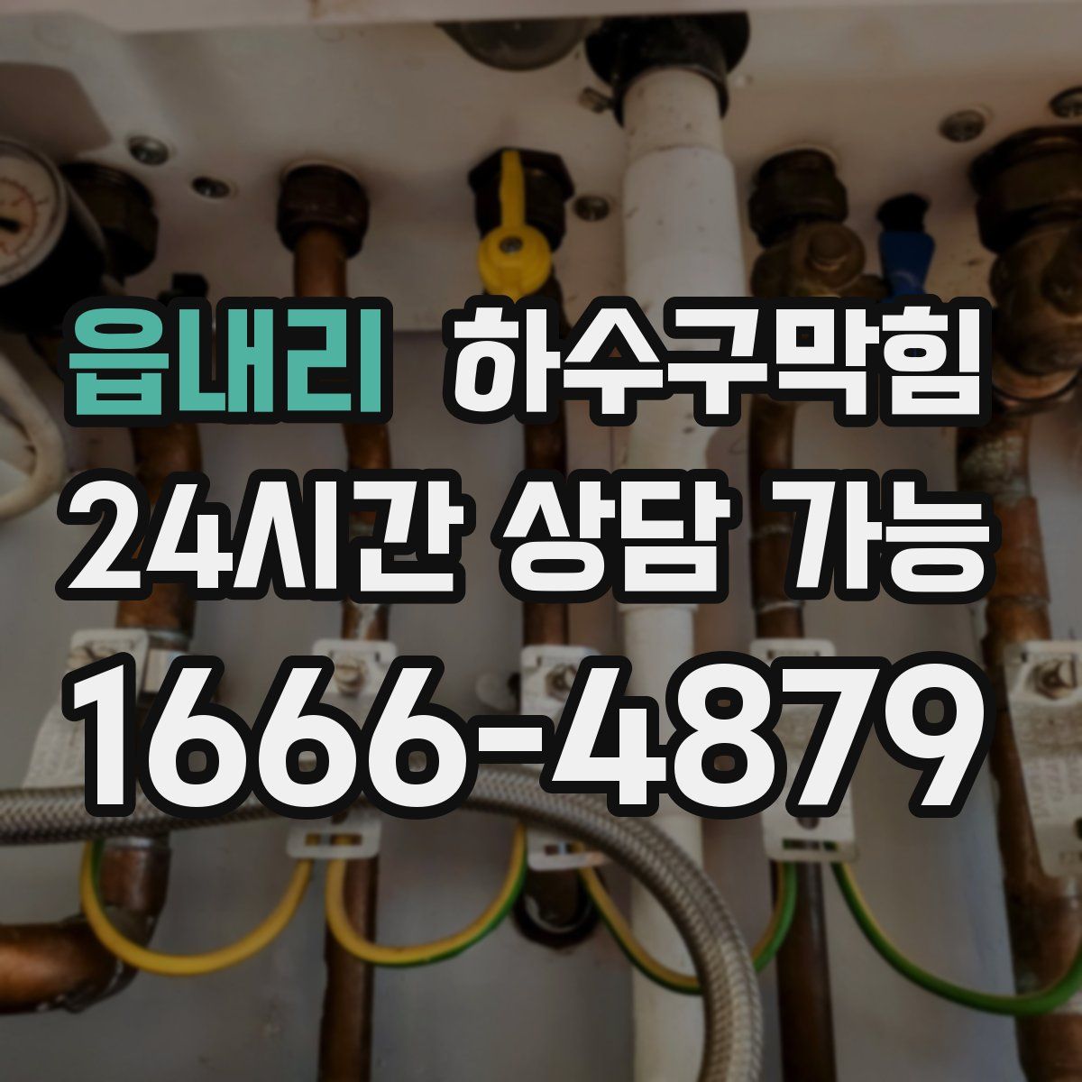 읍내리 하수구막힘