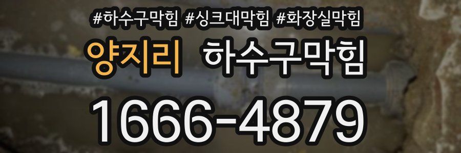 하수구막힘