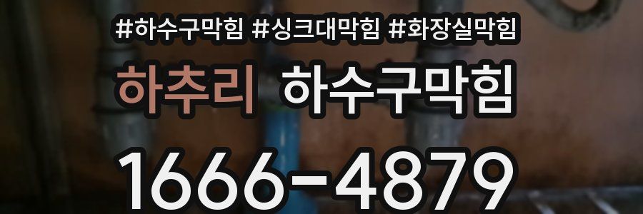 하수구막힘