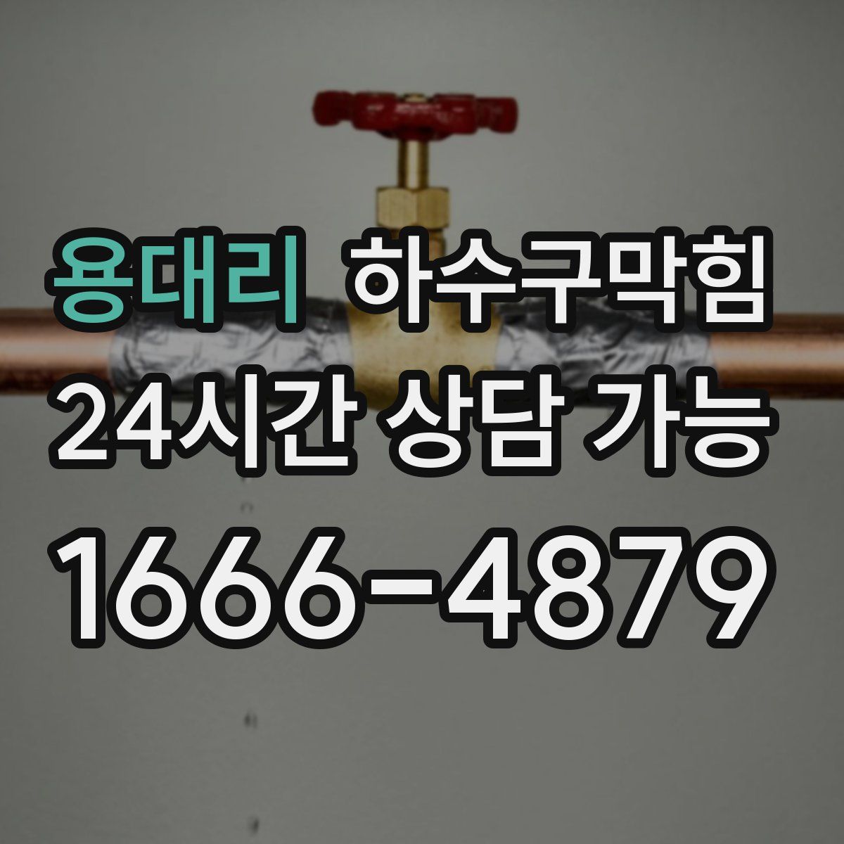 용대리 하수구막힘