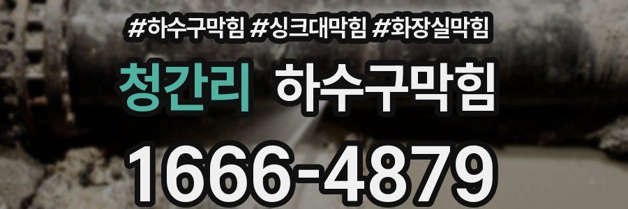 하수구막힘