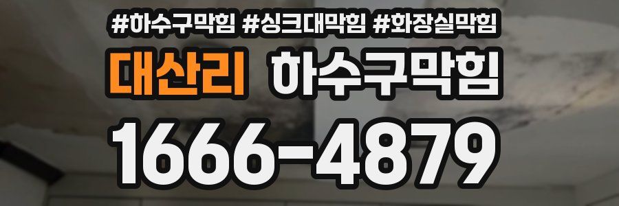 하수구막힘