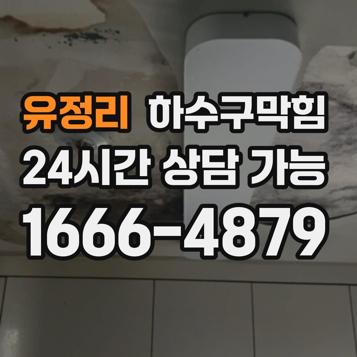 유정리 하수구막힘