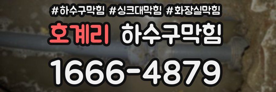하수구막힘