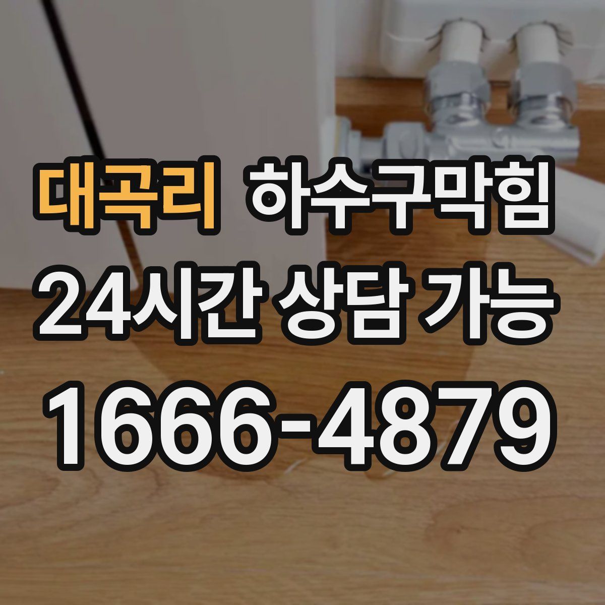 대곡리 하수구막힘