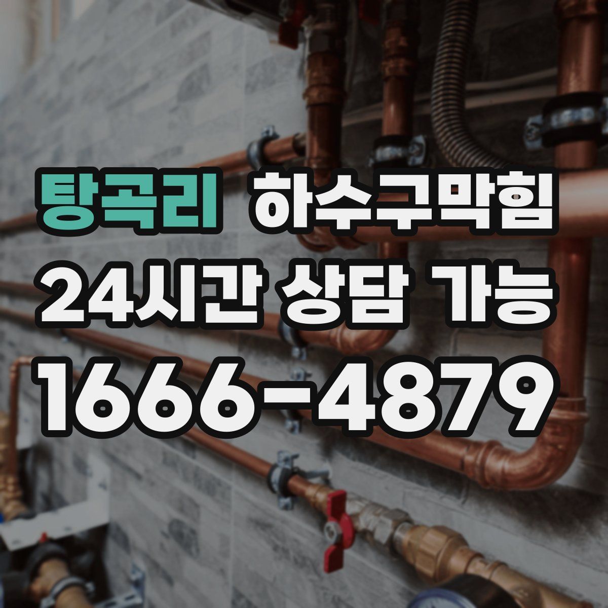 탕곡리 하수구막힘