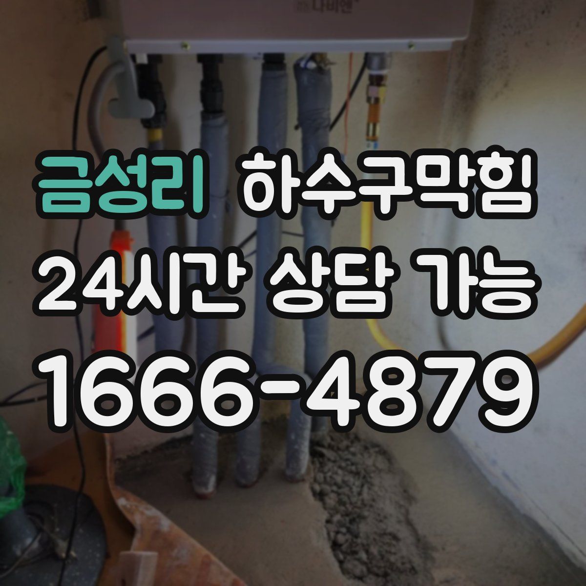 금성리 하수구막힘