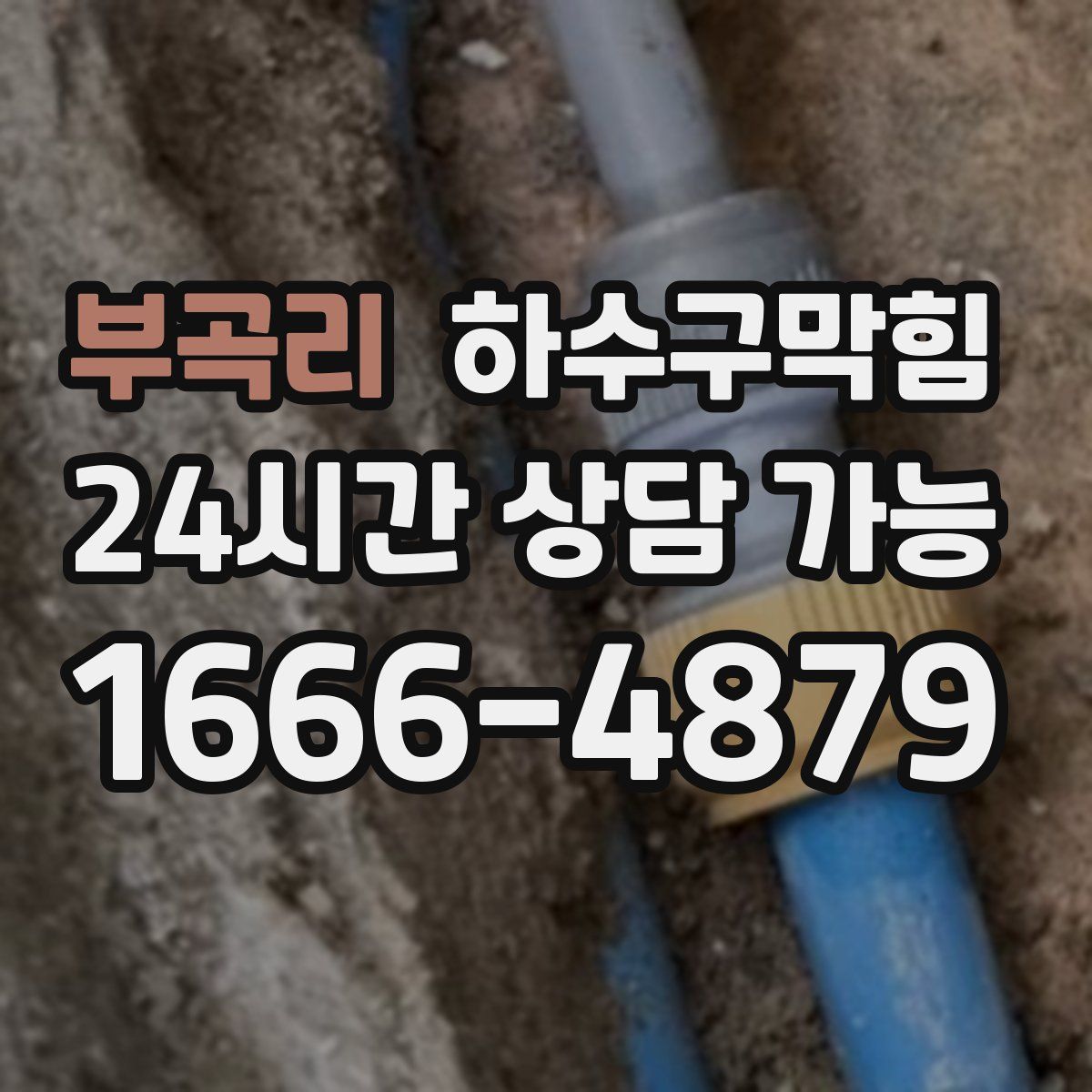 부곡리 하수구막힘