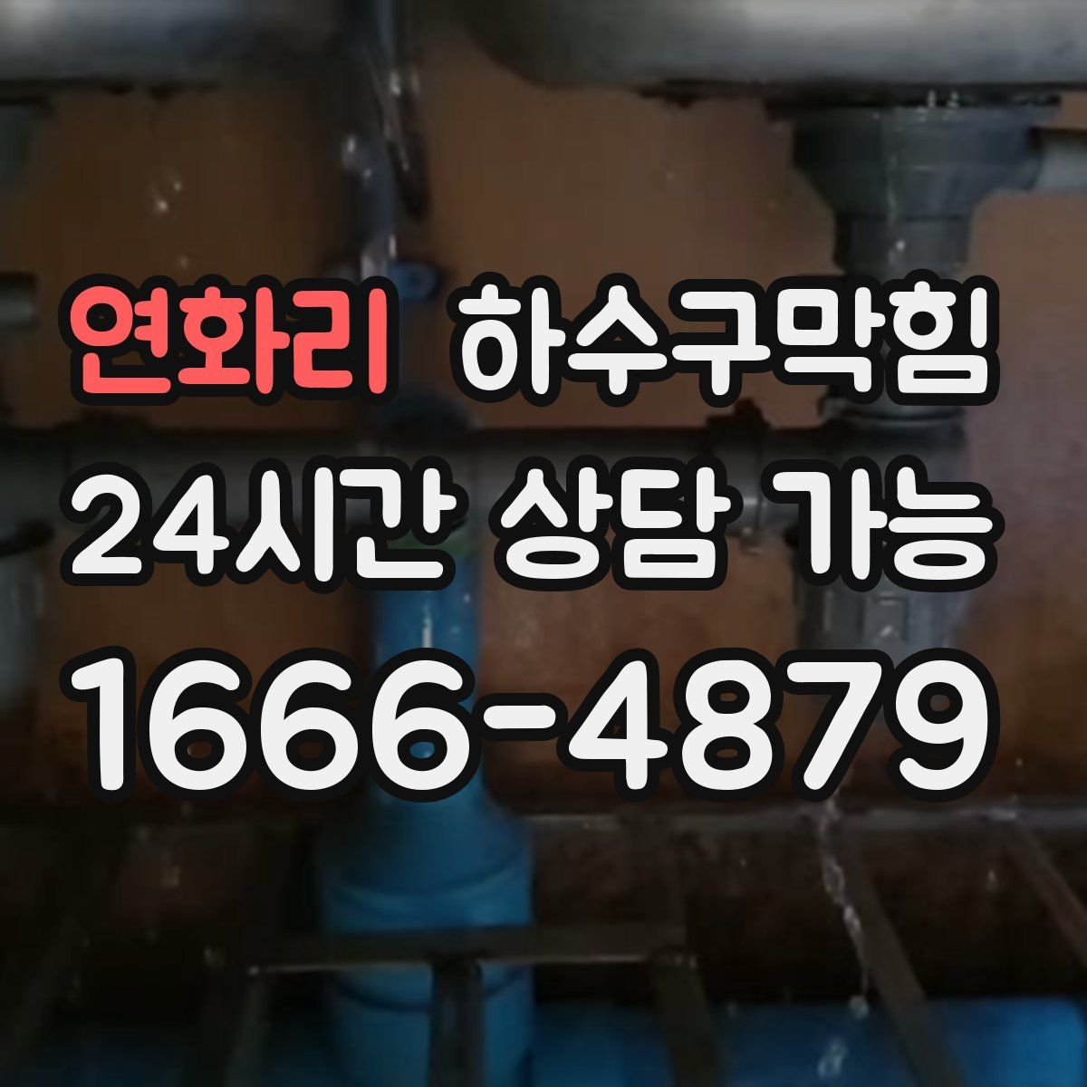 연화리 하수구막힘