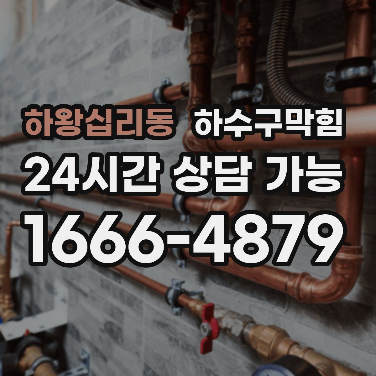 하왕십리동 하수구막힘