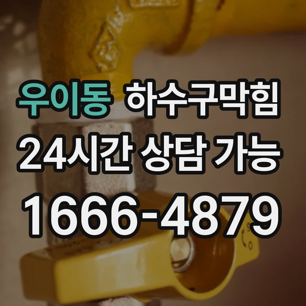 우이동 하수구막힘