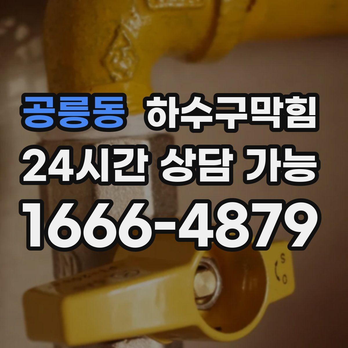 공릉동 하수구막힘 마감 전 전등만 남긴 어두운 방의 냄새