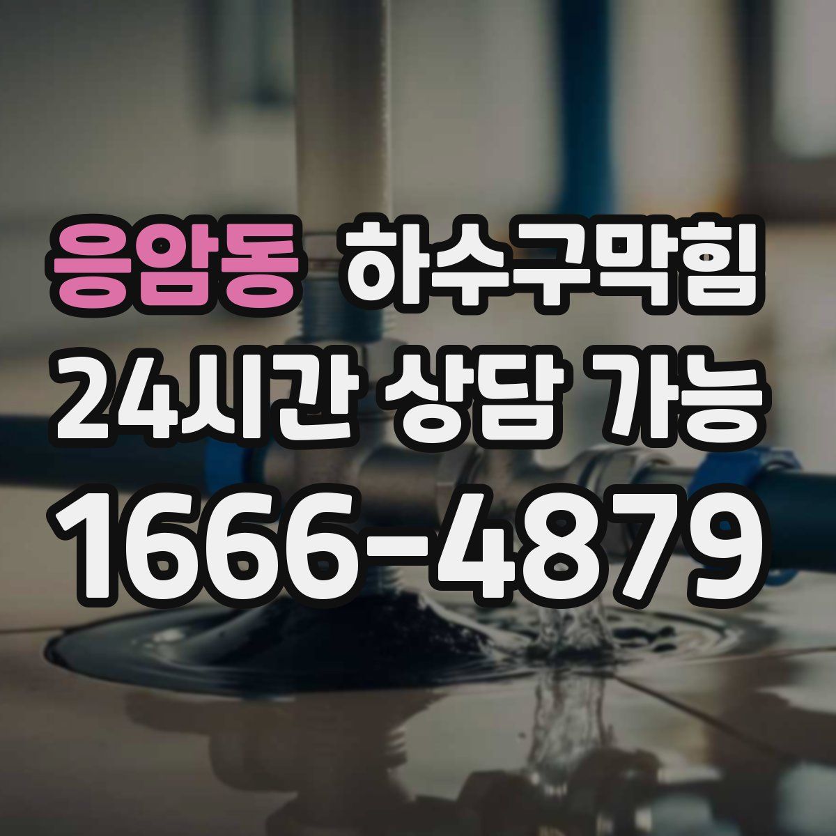 응암동 하수구막힘