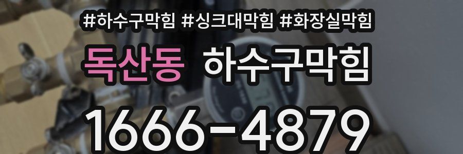 하수구막힘