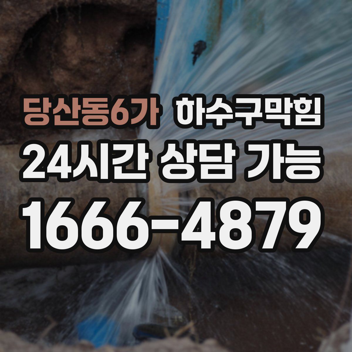 당산동6가 하수구막힘
