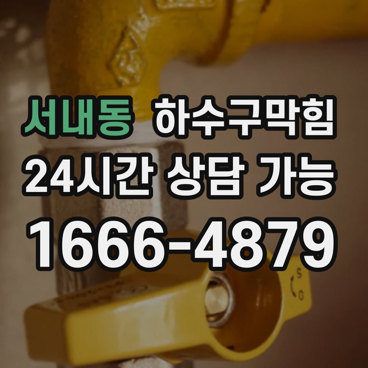 서내동 하수구막힘