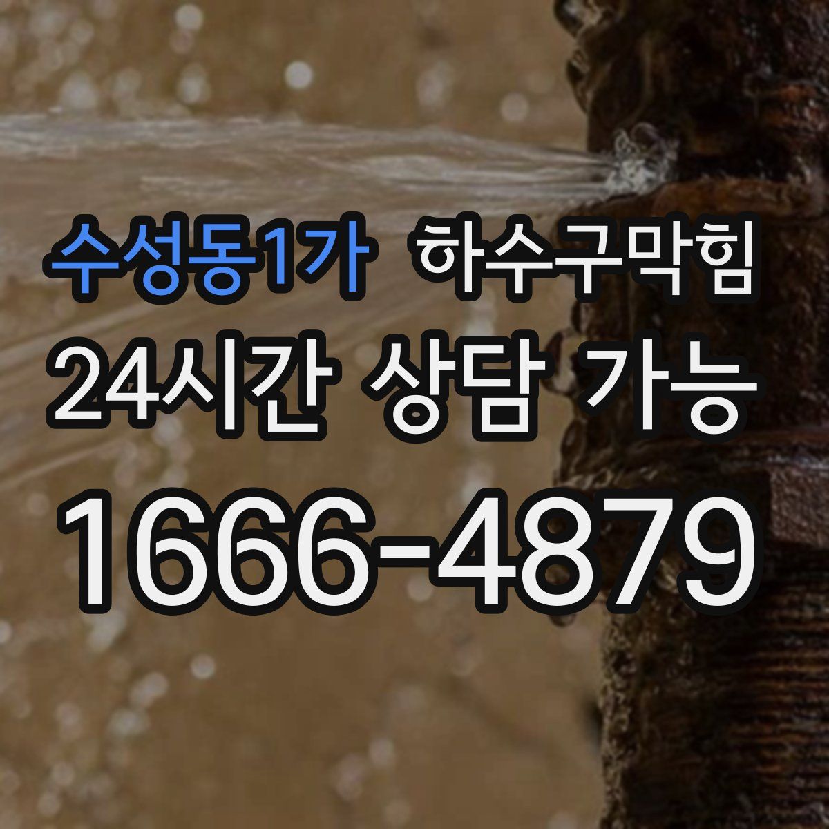 수성동1가 하수구막힘