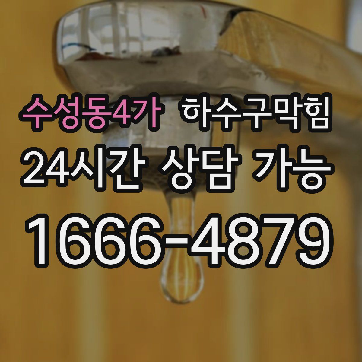 수성동4가 하수구막힘