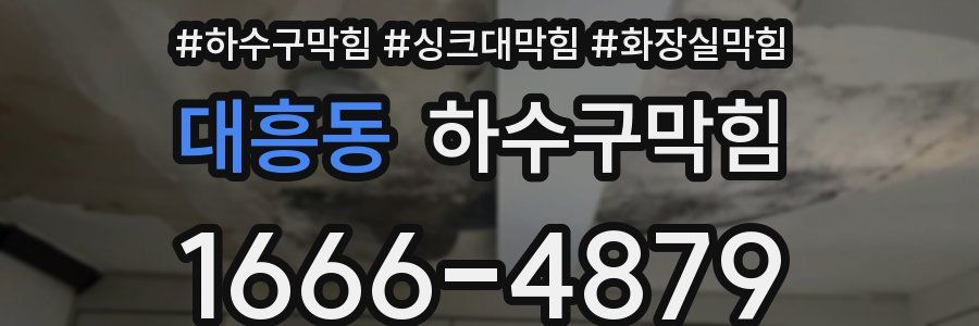 하수구막힘