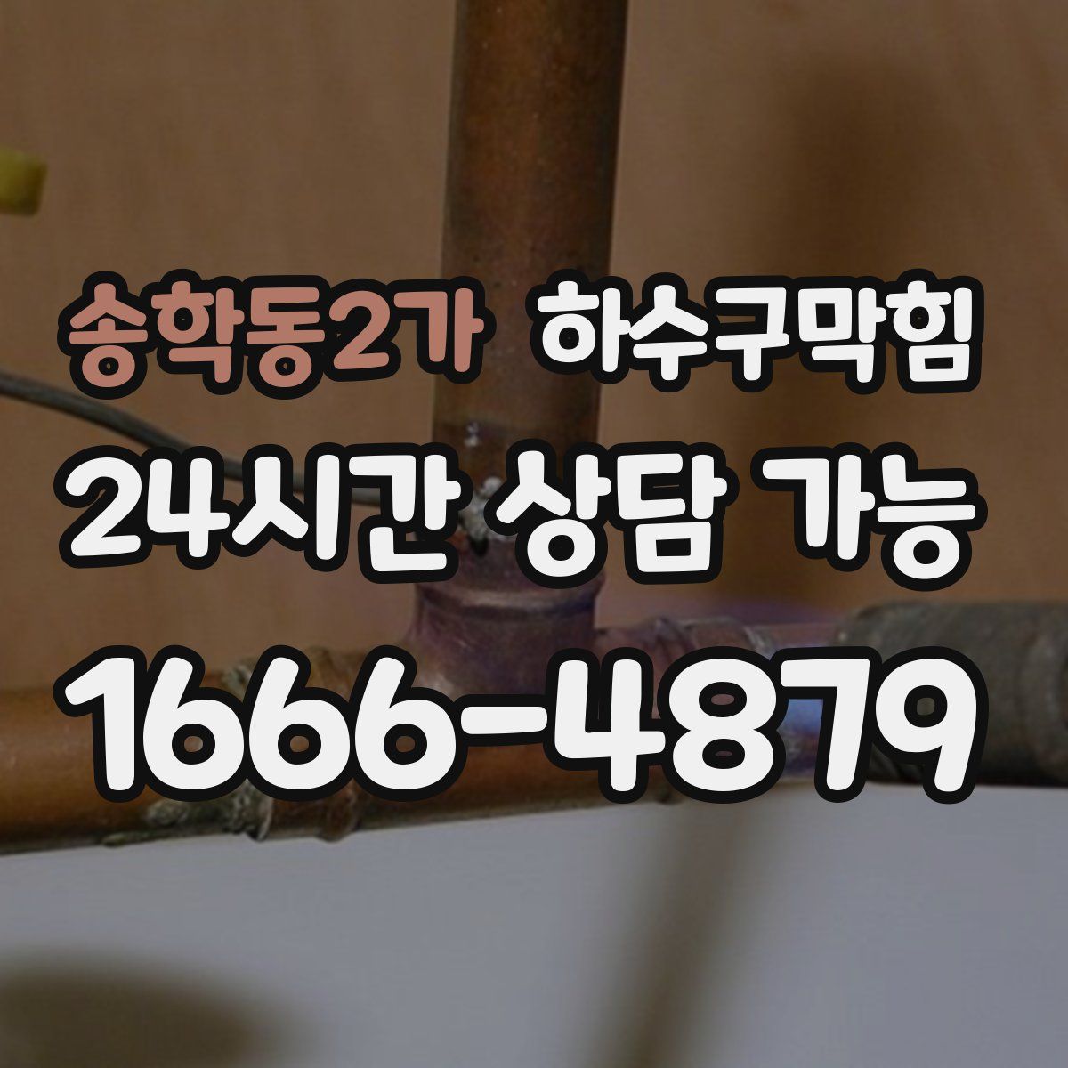 송학동2가 하수구막힘