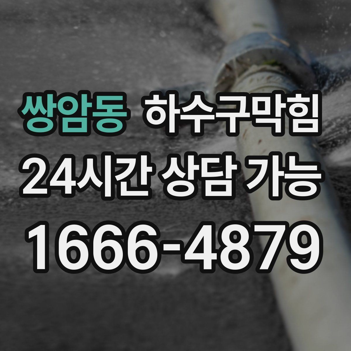 쌍암동 하수구막힘 대형 쓰레기 배출일과 냄새의 상관