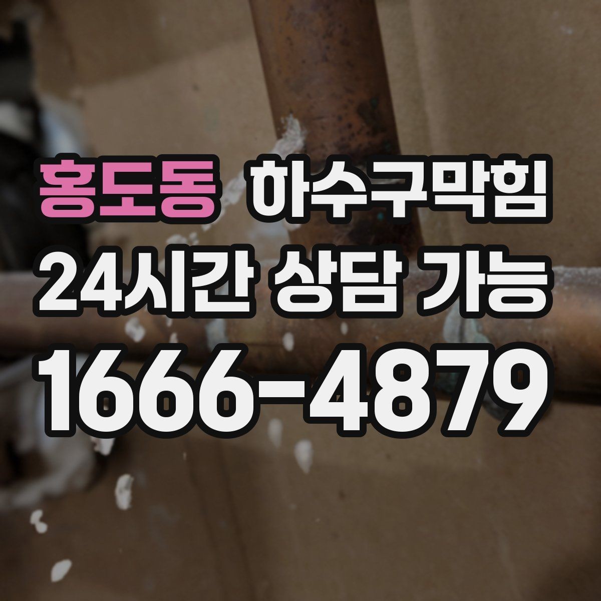 홍도동 하수구막힘 옥상 난간 배수 구멍이 가리킨 방향