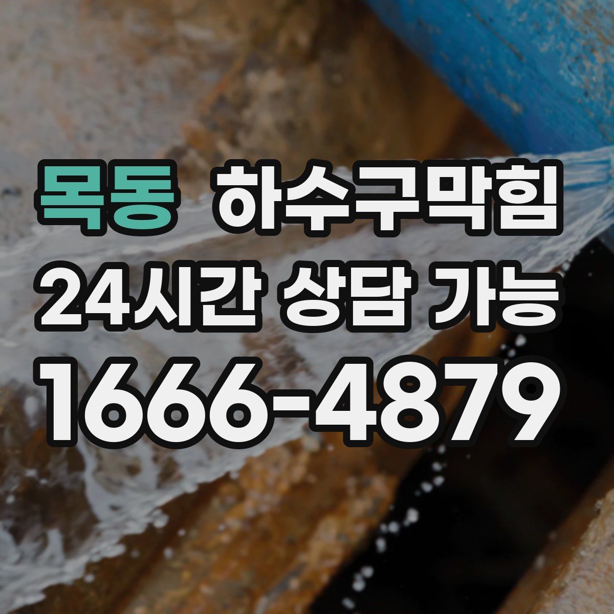 목동 하수구막힘