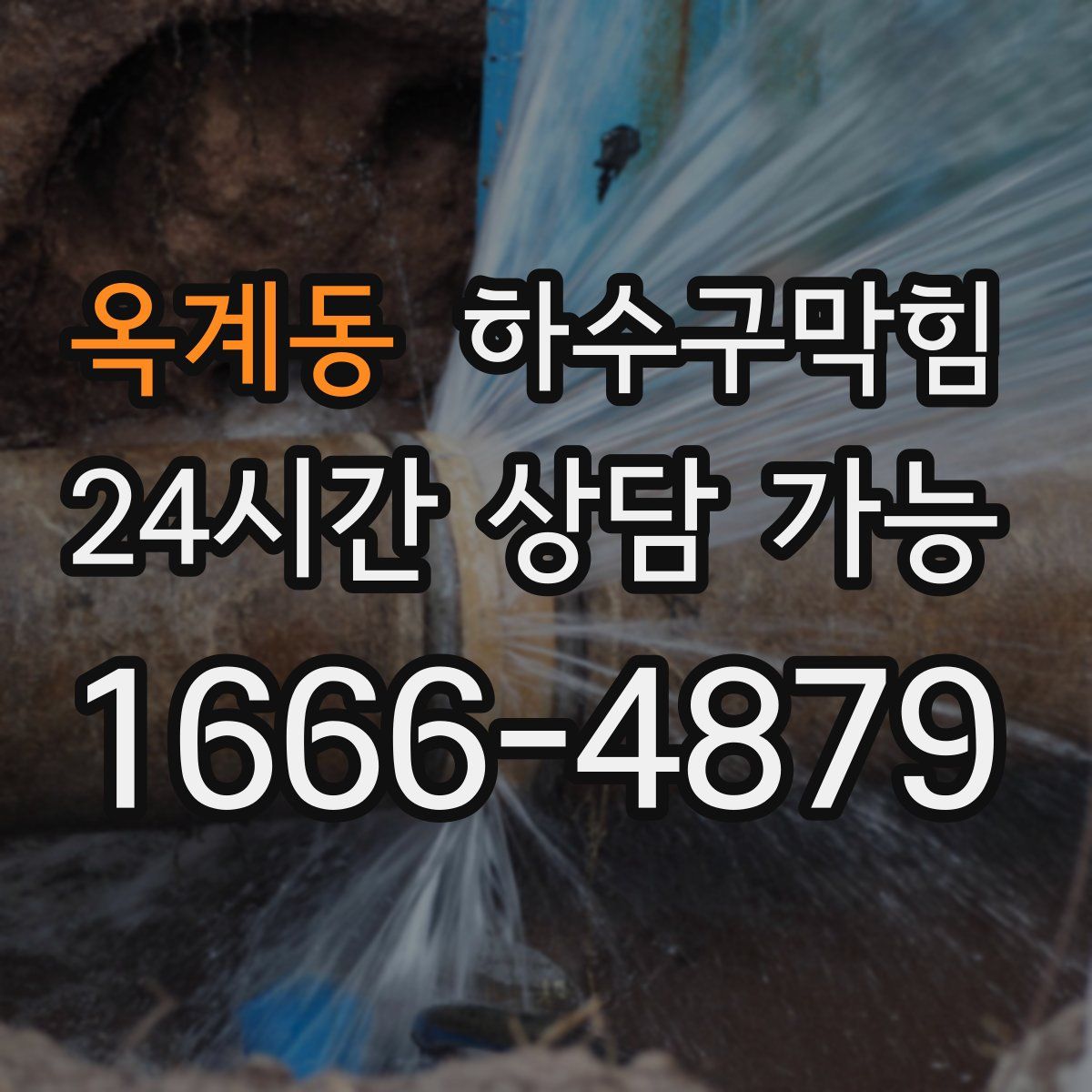 옥계동 하수구막힘