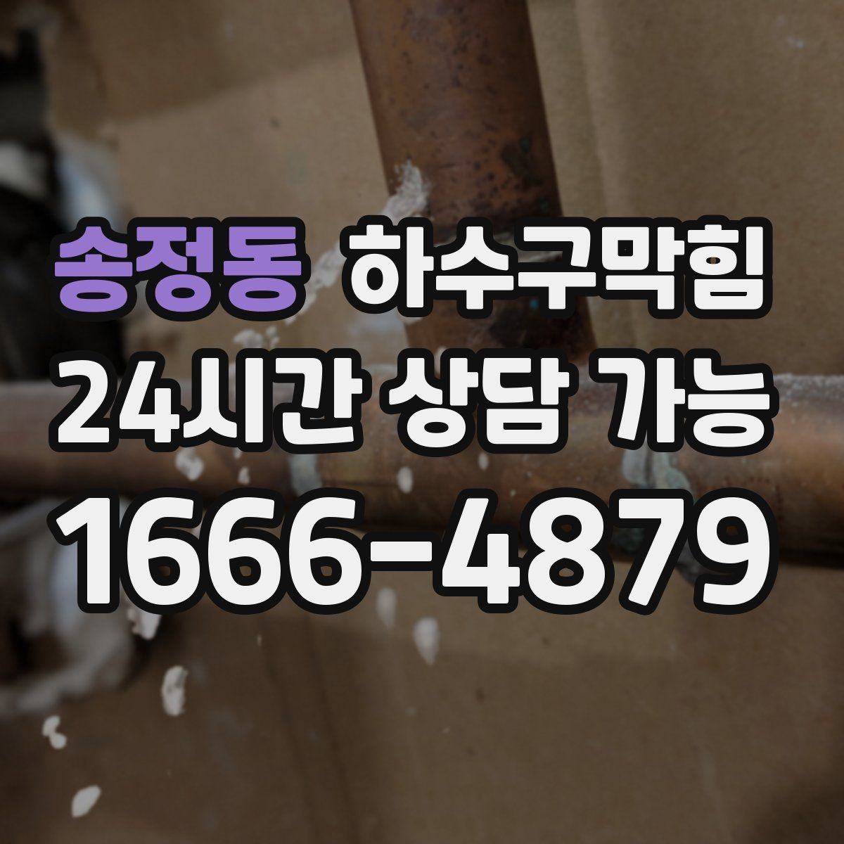 송정동 하수구막힘 직원 신발장 앞에서 멈춘 발걸음